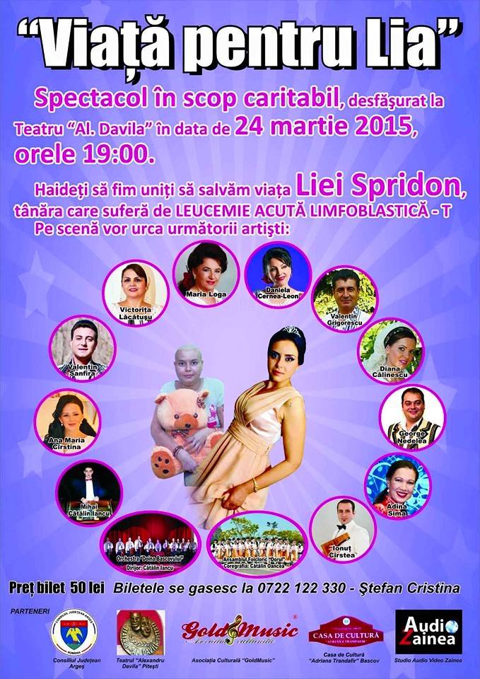 teatrul davila lia spiridon eveniment
