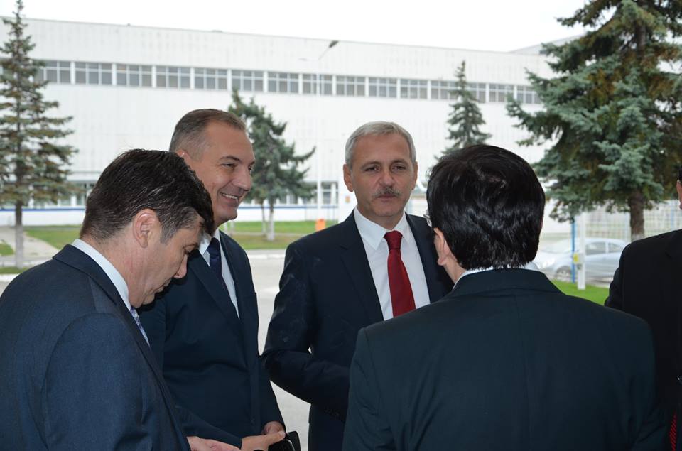 dragnea si mircea draghici, la pitesti