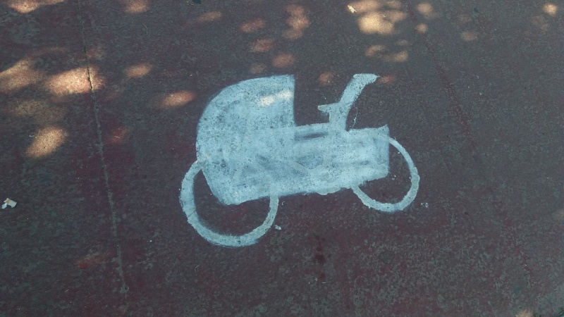 pista biciclisti Pitesti - bebelusi.2.
