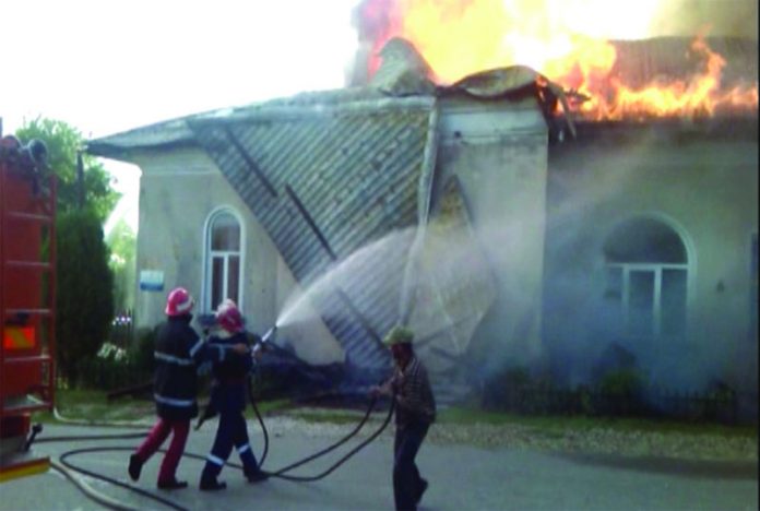 incendiu leordeni