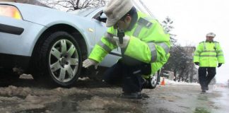 In Arges, politistii deja au dat amenzi soferilor care nu au anvelope de iarna! ATENTIE