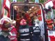 Bărbat ARS pe față, mâini și piept. INCENDIU pornit de la o butelie
