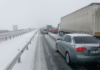 Galerie FOTO. Chiar ACUM. Traficul este BLOCAT pe autostrada Bucuresti – Pitesti