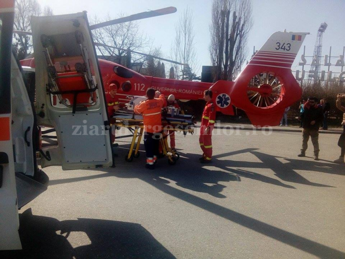 elicopters SMURD, bebelus.