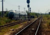 Argeș. Un TREN Săgeata Albastră a DERAIAT în apropiere de gară. Au cedat frânele. FOTO
