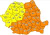 O nouă ALERTĂ METEO! Au fost PRELUNGITE codurile de ger extrem