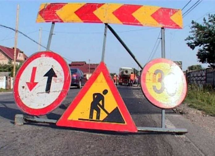 trafic restrictionat, lucrari