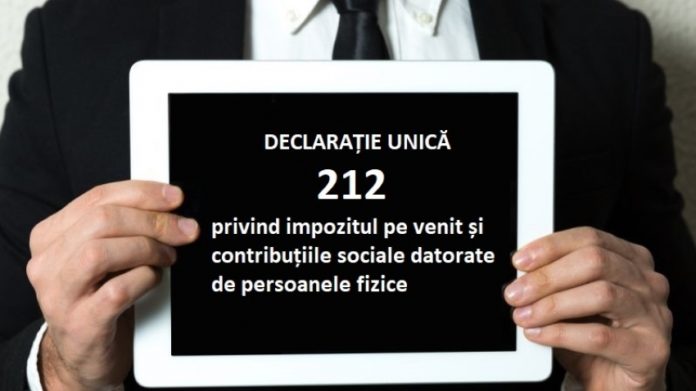 declaratia unica