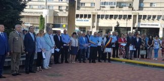Ziua Imnului Național, celebrată de autorități în Piața Vasile Milea Pitești