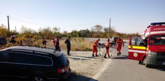 ACCIDENT pe autostrada A1. Șoferul, procupări diverse, deși se afla la volanul mașinii