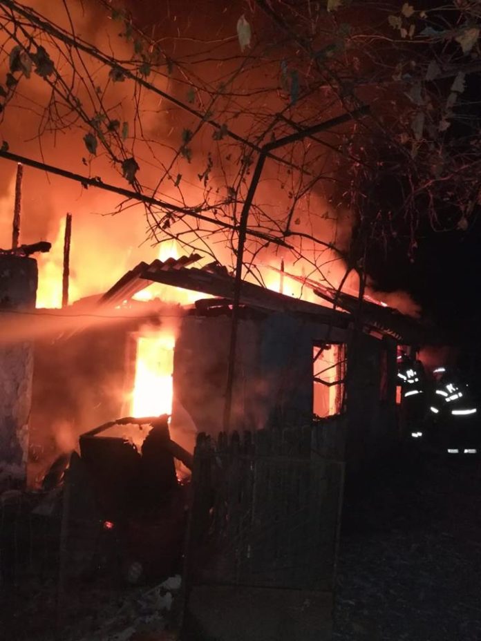 incendiu casa