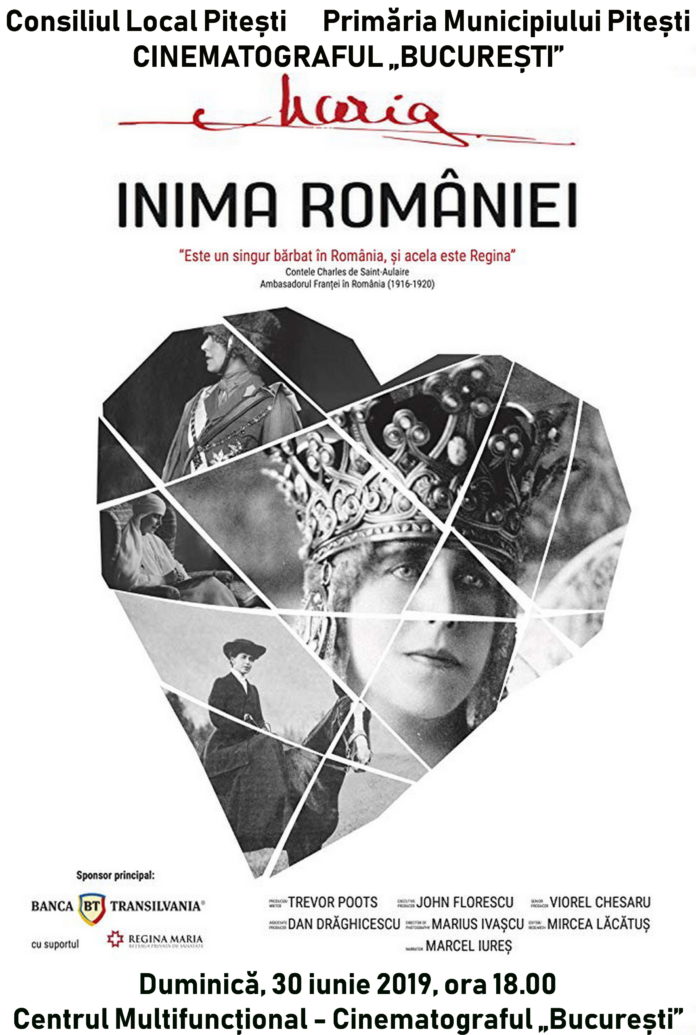 afis 30 iunie 2019 maria, inima româniei