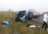 Accident cu 4 victime, pe autostrada A1! Minor, ranit