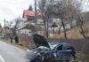 Accident cu trei masini implicate! Soferita, in varsta de 21 de ani, la spital