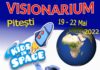 Primul planetariu presostatic mobil din România soseste la Pitesti, in Piata Primariei!