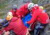 Intervenție maraton de salvare a unui bărbat căzut în zona Viștea Mare -Moldoveanu din masivul Făgăraș!
