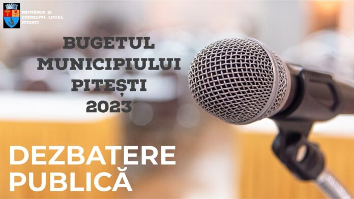 dezbatere buget pitesti