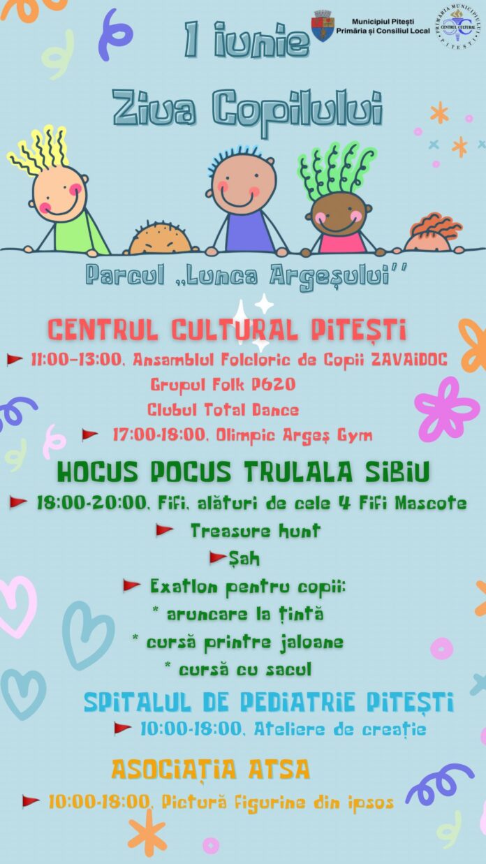1 iunie, centrul cultural pitesti