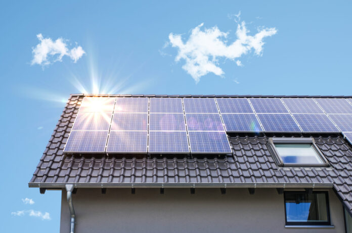 Photovoltaic,Panels,On,The,Roof