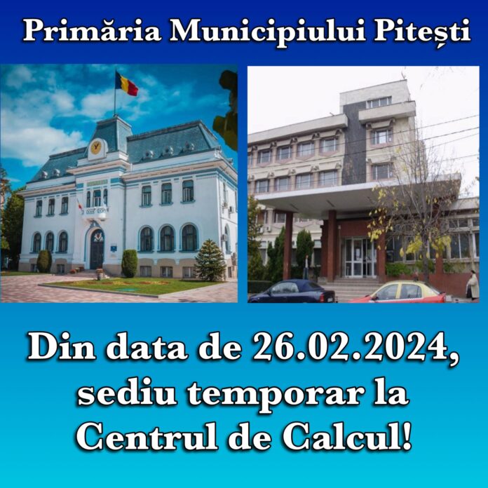 primaria la centrul de calcul