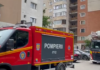 Pompierii, interventie la un bloc din Pitesti! (video)