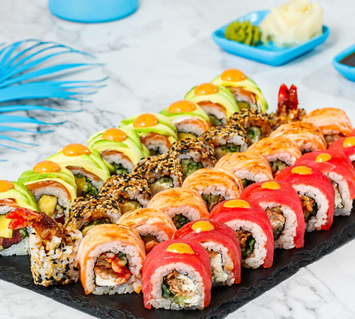 sushi. platou