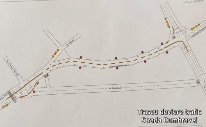 deviere trafic pitesti