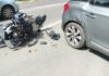 Impact violent între o motocicletă și un autoturism, în zona Pitești Arena