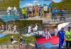 Cetatea Poienari, transformată într-o ARENA sportiva: demonstrații SPECTACULOASE și spirit civic