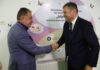 Anunț oficial despre construirea stadionului Nicolae Dobrin din Trivale, făcut azi la Pitești de ministrul Dezvoltării