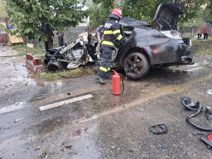 accident ploaie