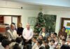 Colindători primiți cu emoție la Primăria Bradu