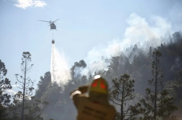 incendiu elicopter