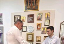 100 de puncte la Olimpiada Națională de Matematică: Emanuel Mazăre, felicitat de primar pentru performanță