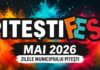 Piteștiul, capitala distracției în luna mai: program spectaculos la Pitești Fest 2026
