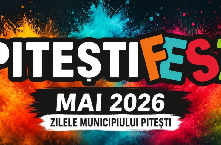 Piteștiul, capitala distracției în luna mai: program spectaculos la Pitești Fest 2026