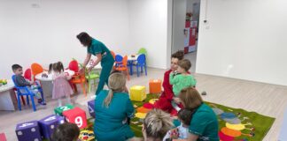 Pitești: Copiii de la Creșa „Castelul Magic” s-au întors într-o clădire complet modernizată