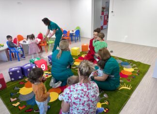 Pitești: Copiii de la Creșa „Castelul Magic” s-au întors într-o clădire complet modernizată