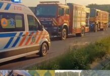 Accident violent în Argeș: o victimă încarcerată, două persoane rănite